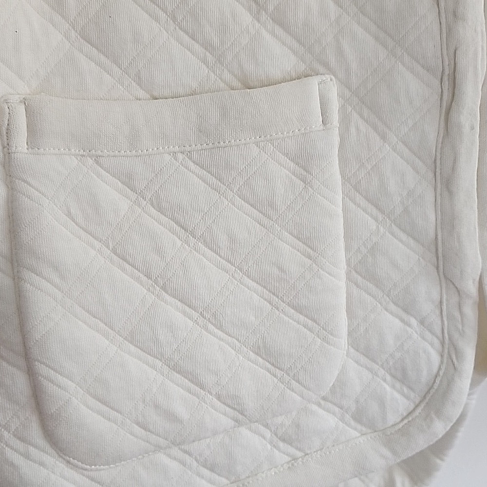 J. Crew Cream Quilted Jacket - Picture 8 of 16